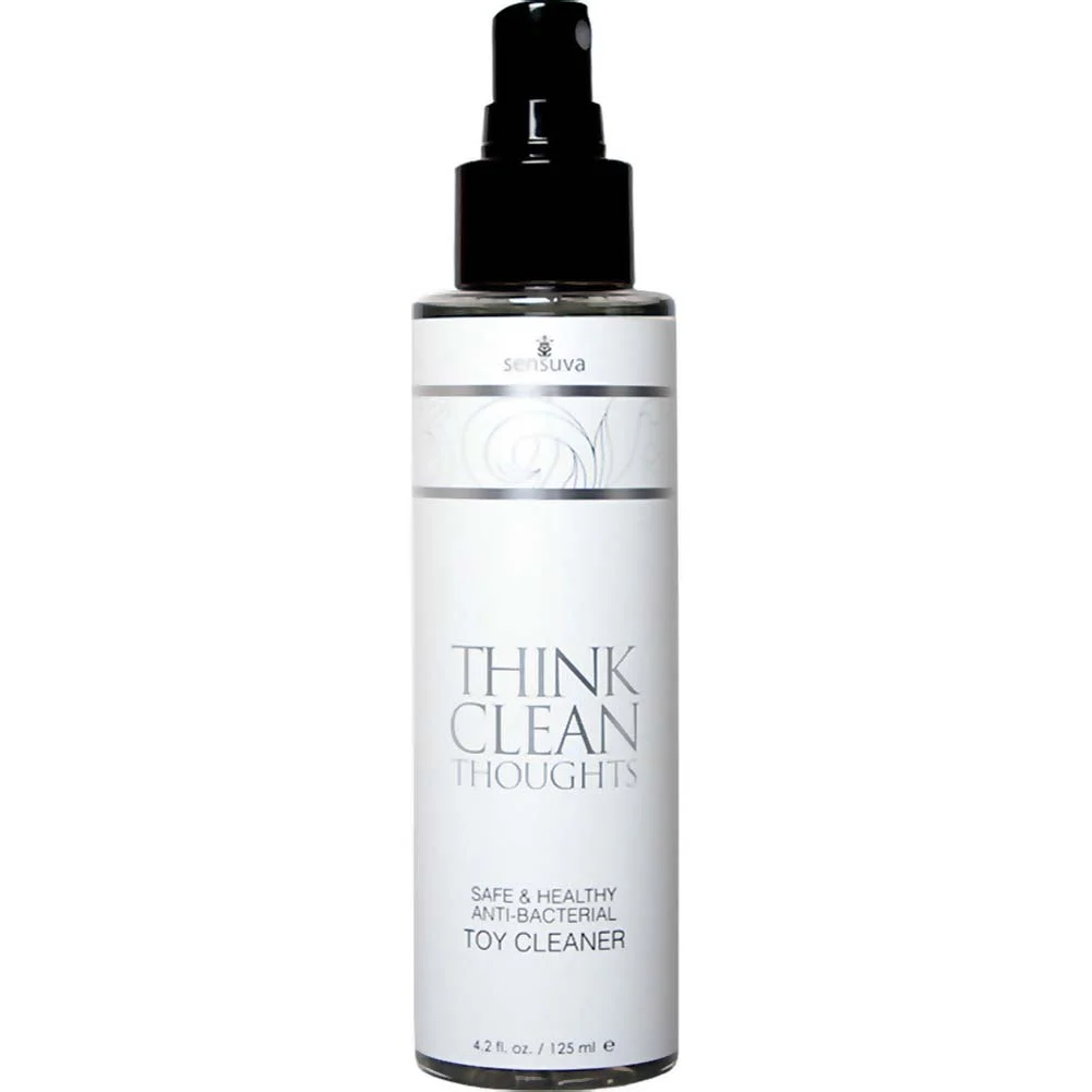 Sensuva Think Clean Thoughts Toy Cleaner, 4.2 fl.oz (125 mL)