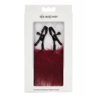 Sex & Mischief Enchanted Feathered Nipple Clamps