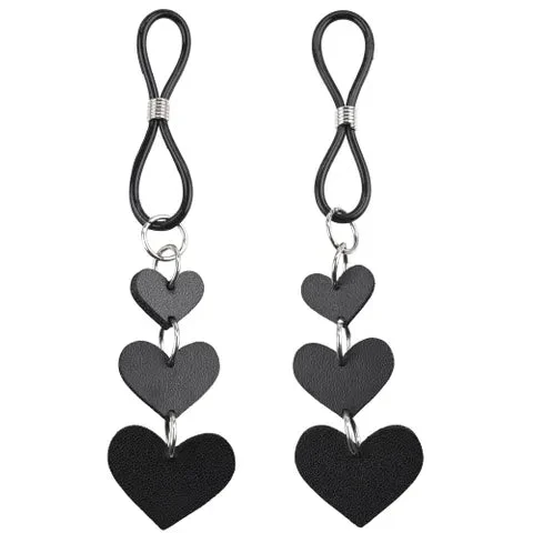 SEX AND MISCHIEF HEART NIPPLES TIES