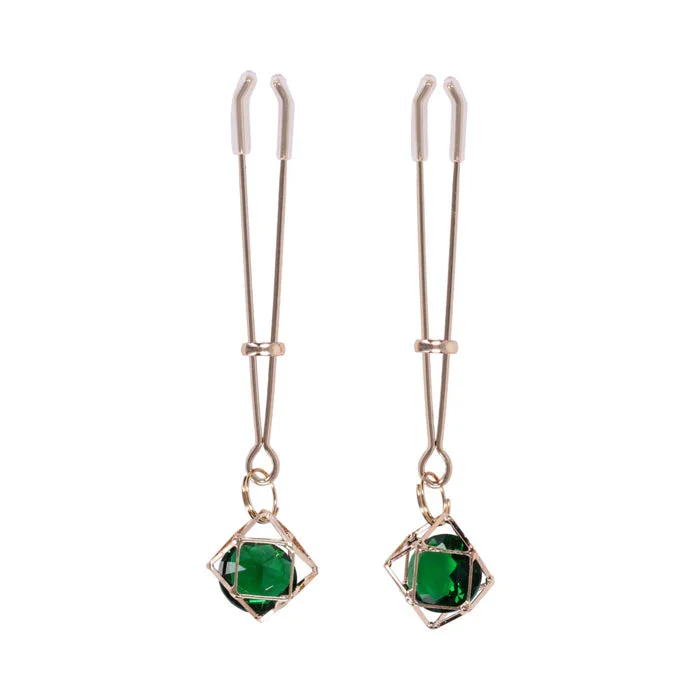 Sex & Mischief Indica Crystal Nipple Clips