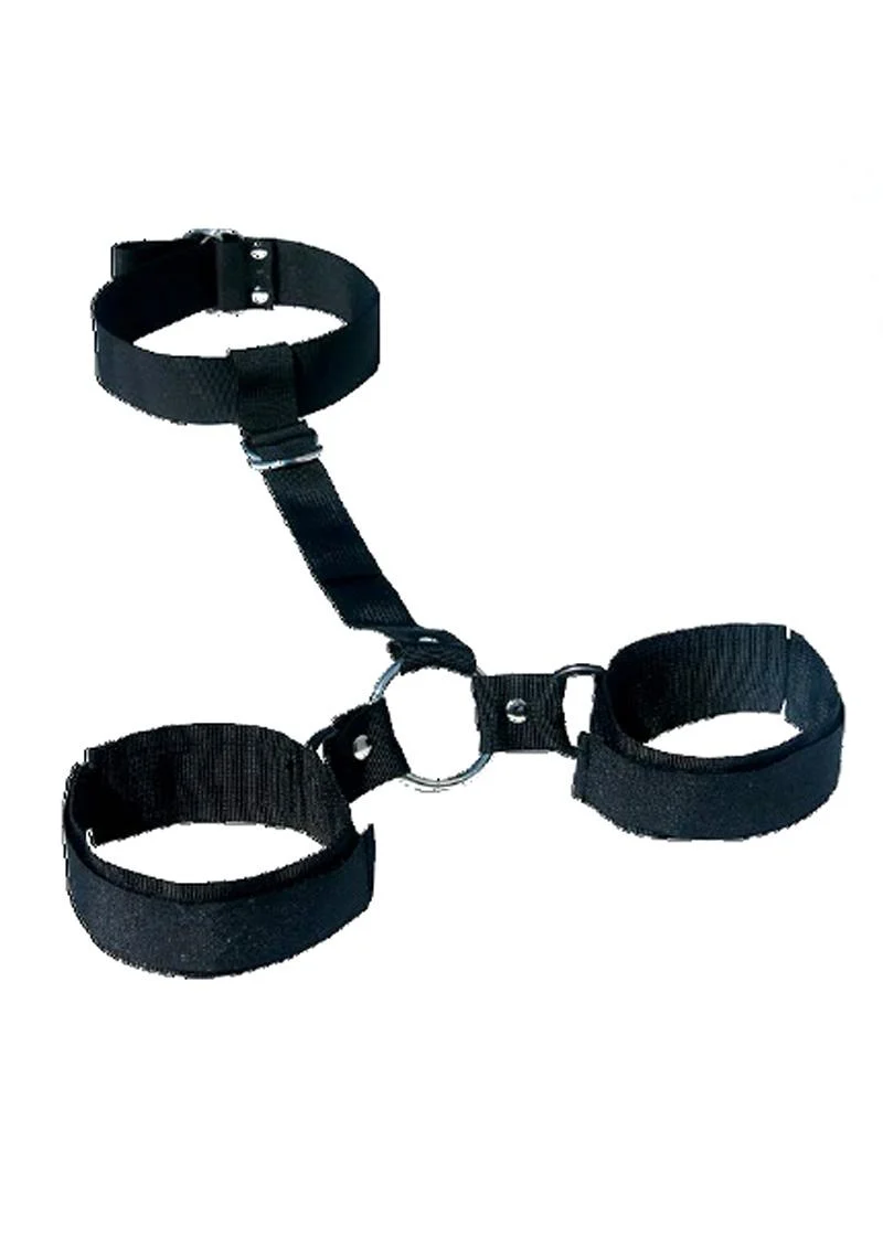 Sex & Mischief Shadow Neck & Wrist Restraint