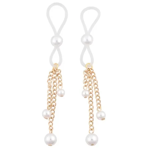 SEX AND MISCHIEFPEARL NIPPLE TIES