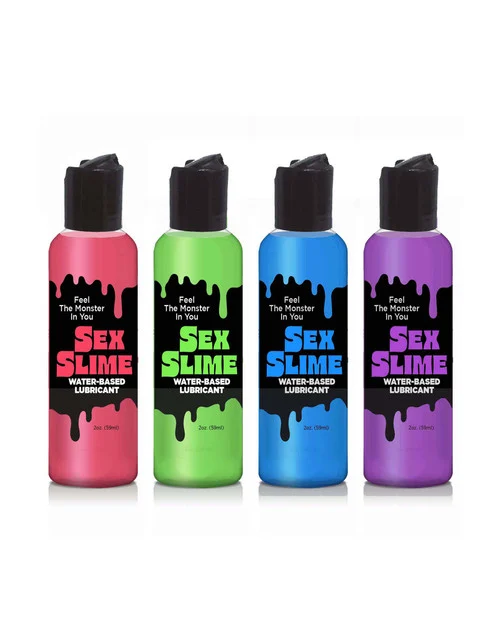 Sex Slime Colored Water Based Lubricant