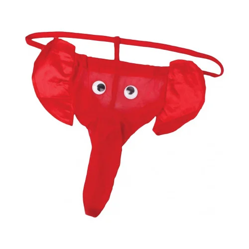 Sexy Men's Red Elephant Thong