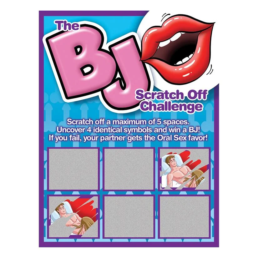 SEXY SCRATCHER THE BJ SCRATCH OFF CHALLENGE