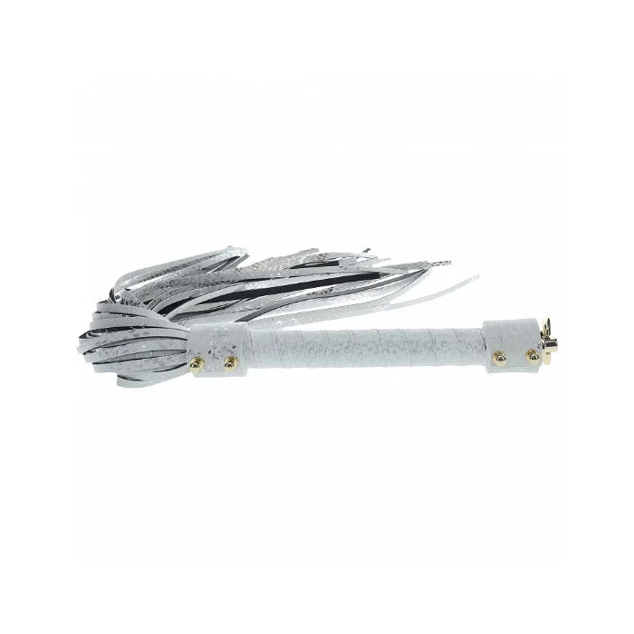 Shots Ouch! Florence Collection Bonded Leather Flogger For Impact Play