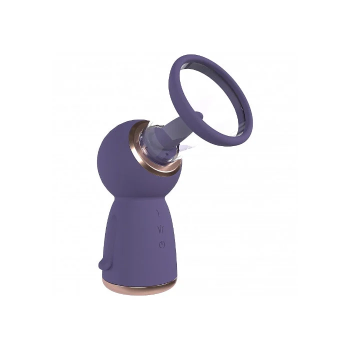 Shots Pumped Exquisite Automatic Rechargeable Vulva & Breast Pump And Flicking Tongue Stimulator With Handle