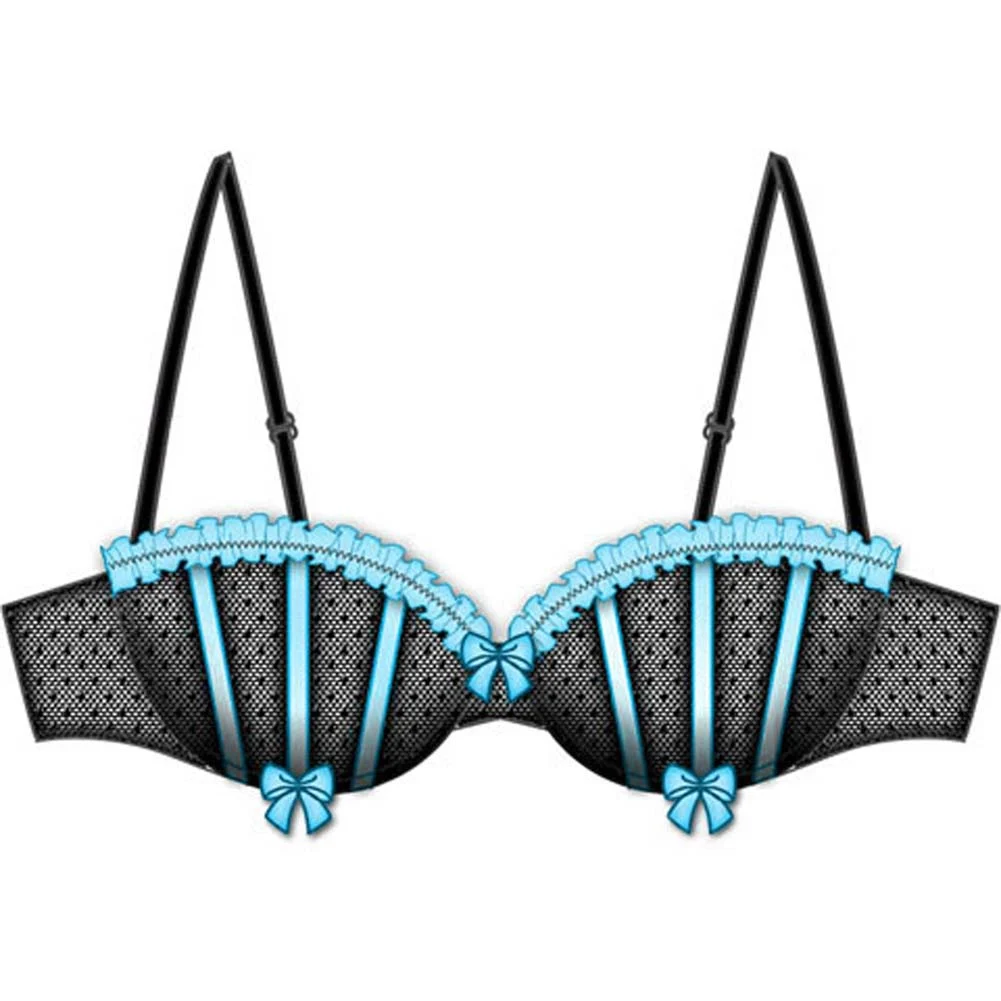 Show Girl Underwire Demi Bra, 34B, Black