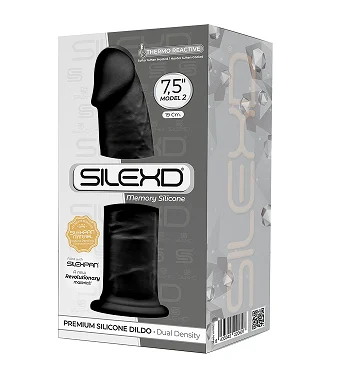 SILEXD MODEL 2 7.5 INCHMEMORY SILONE DILDO