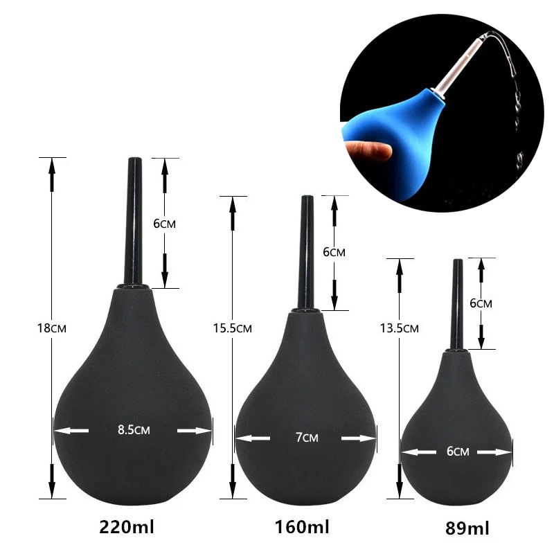 Silicone Anal Cleaner Flush