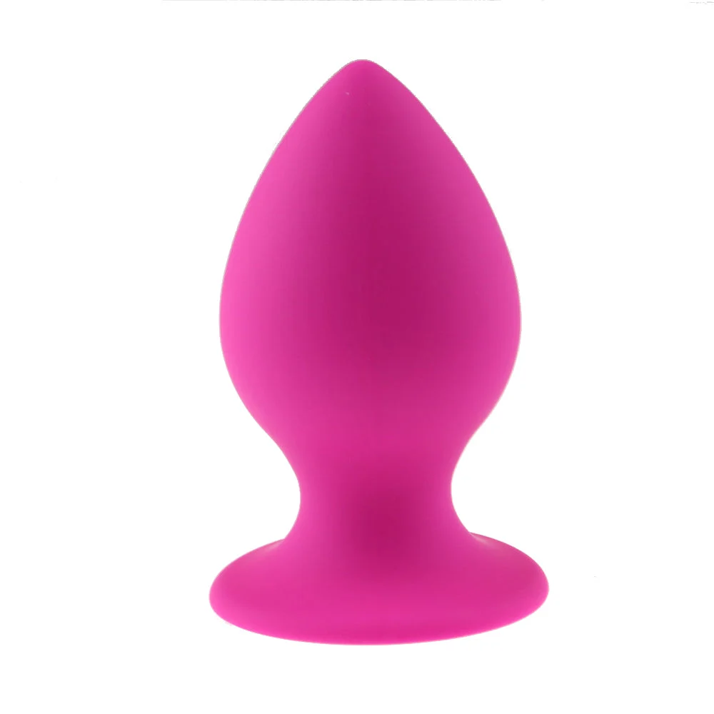 Silicone Anal Plug, L - XXL