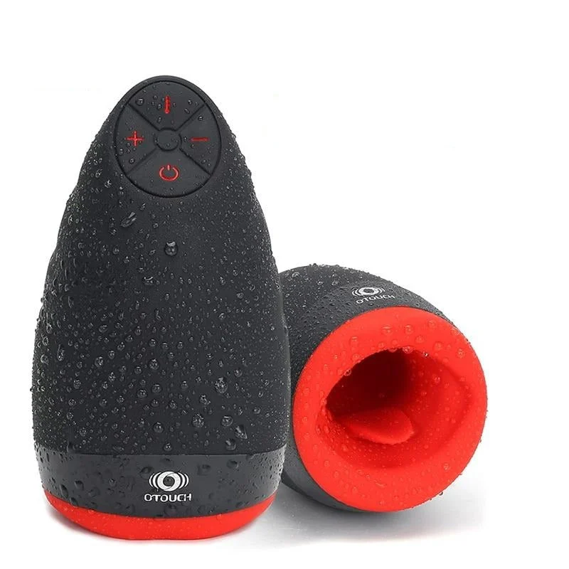 Silicone Automatic Heating Male Vibrator