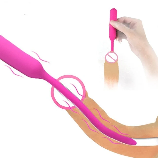 Silicone Probe Men Vibrator