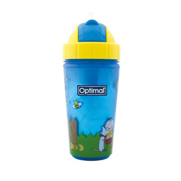 Silicone Straw Cup 350 ML