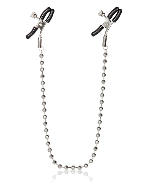 Silver Beaded Nipple Clamps