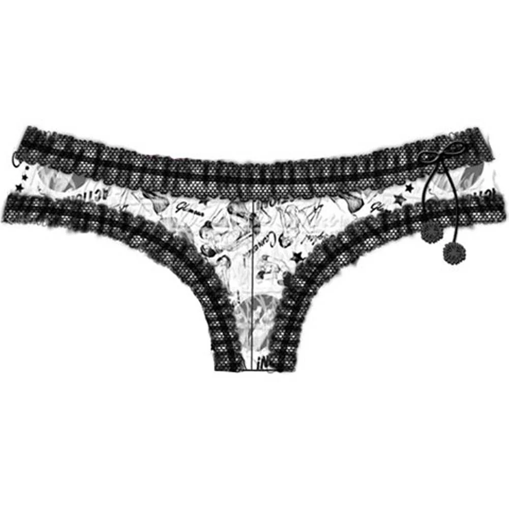 Silver Screen Low Rise Tanga, Medium