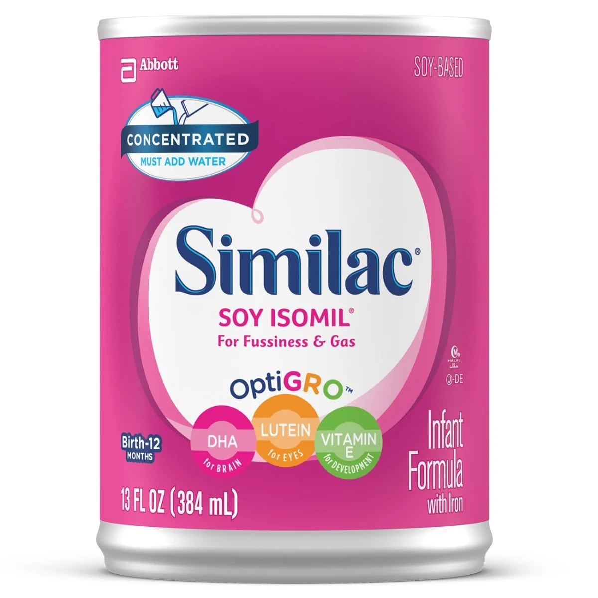 Similac Soy Isomil For Fussiness And Gas Infant Formula