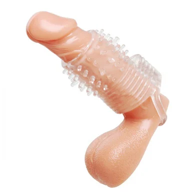 Size Matters Clear Sensations Vibrating Erection Sleeve