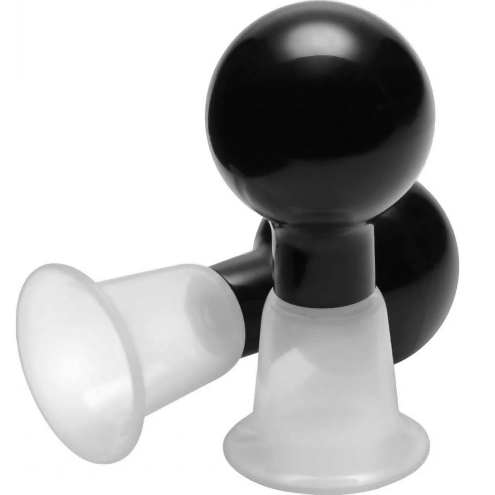 Size Matters See-Thru Nipple Boosters, Black