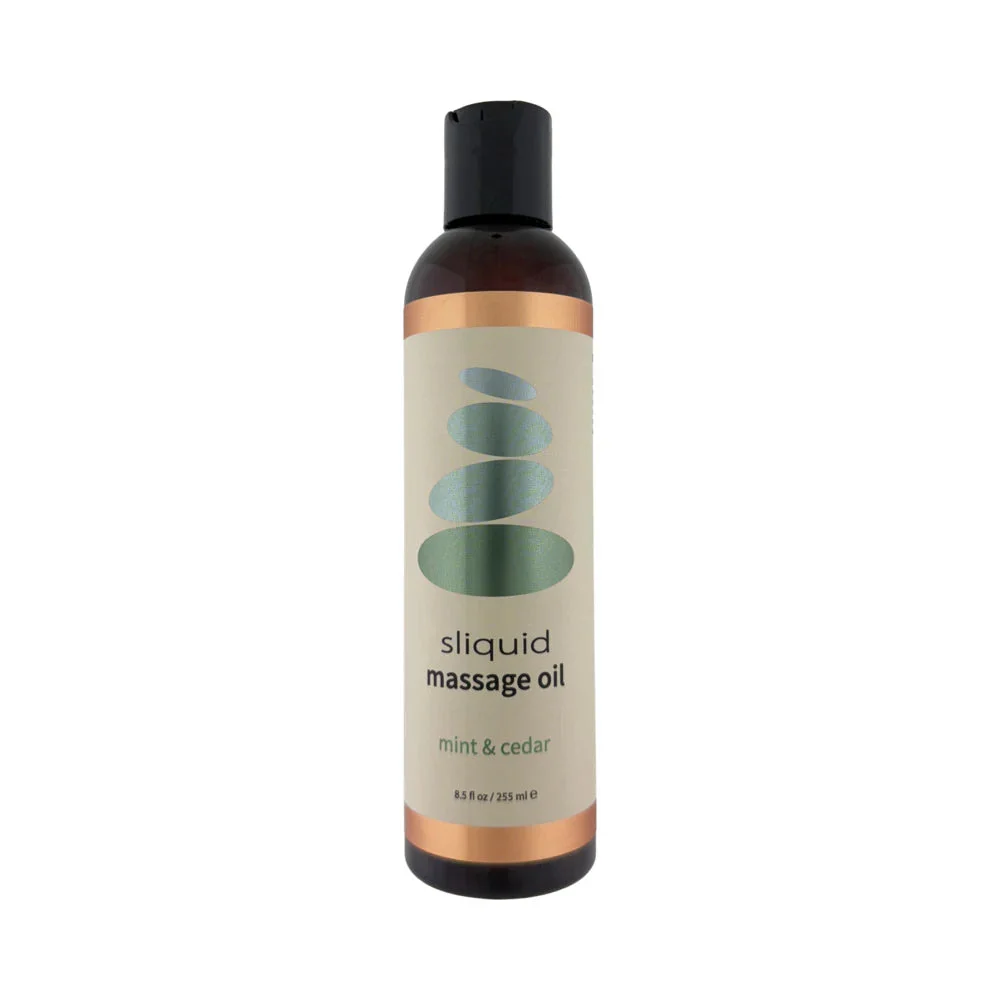 Sliquid Organics Balance Massage Oil Mint & Cedar Scented