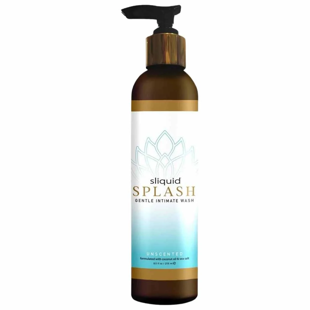 Sliquid Splash Gentle Feminine Wash, 8.5 fl.oz (255 mL), Unscented