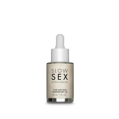 Slow Sex Hair and Skin Shimmer Dry Oil by Bijoux Indiscrets