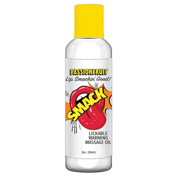 Smack Warming Massage Oil-Passion Fruit2oz