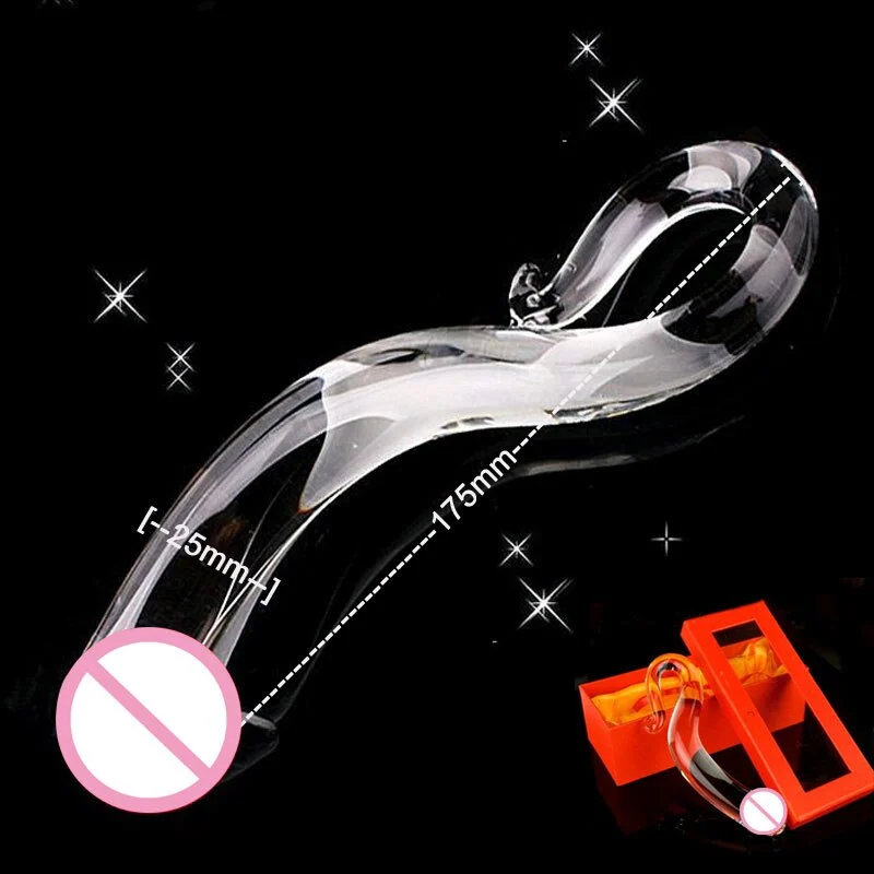 Snake Pyrex Glass Dildo