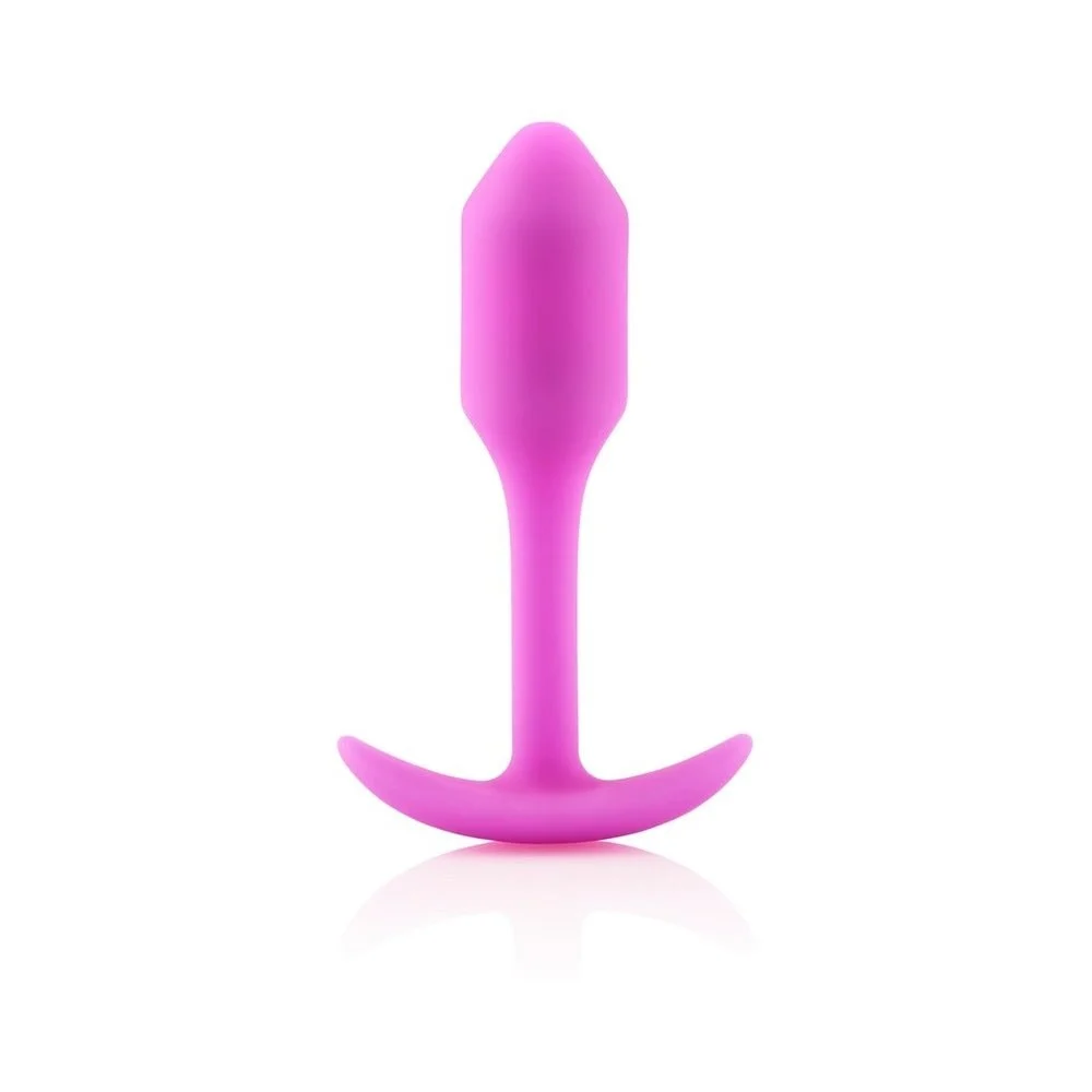 Snug Plug 1 Butt Plug, Black Pink