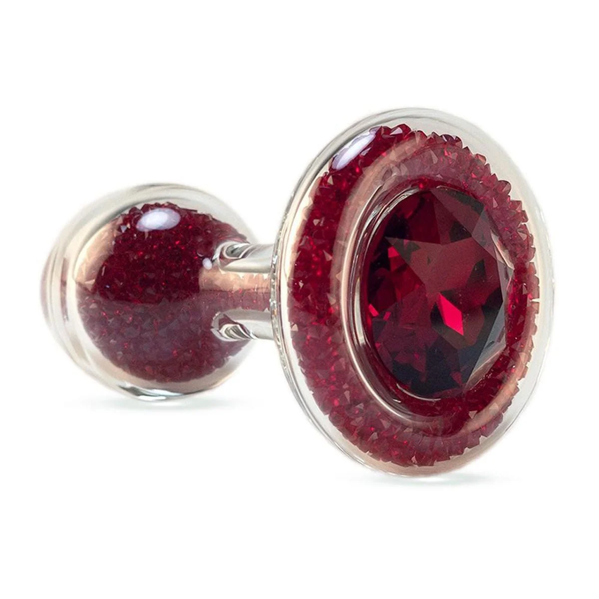 Sparkle Plug Butt Plug, Red