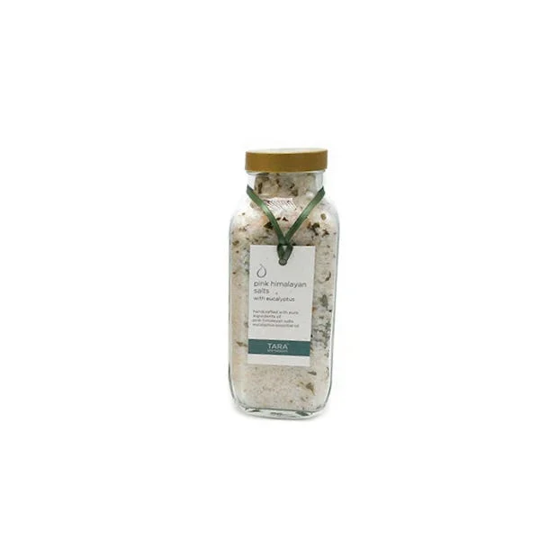 Specialty Bath Salt - Pink Himalayan w/Eucalyptus Leaves (16 oz)
