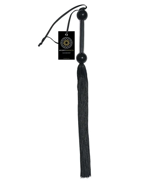 Sportsheets Large Rubber Whip - Black