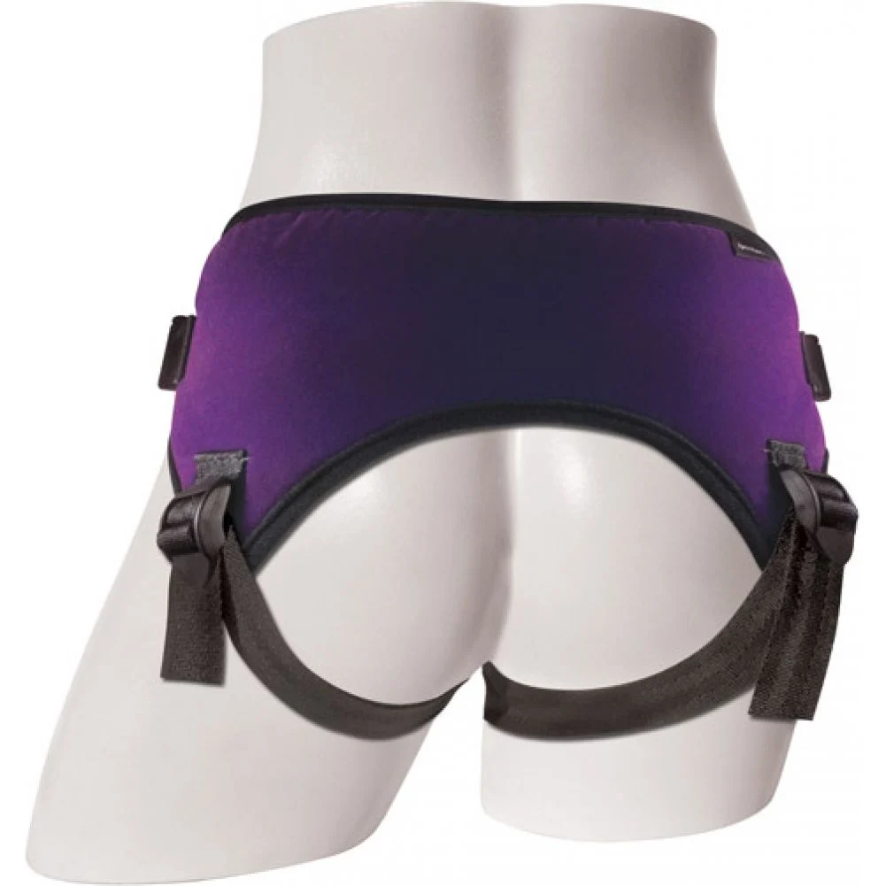 Sportsheets Lush Strap-On Harness, Purple