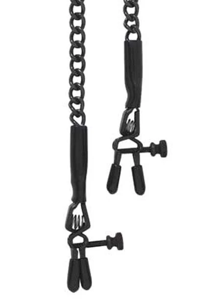 Spring Jaw Black Nipple Clamp