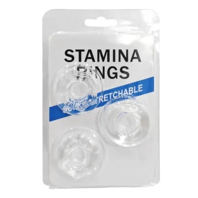 Stamina Rings Super Stretchable - 3 Pack