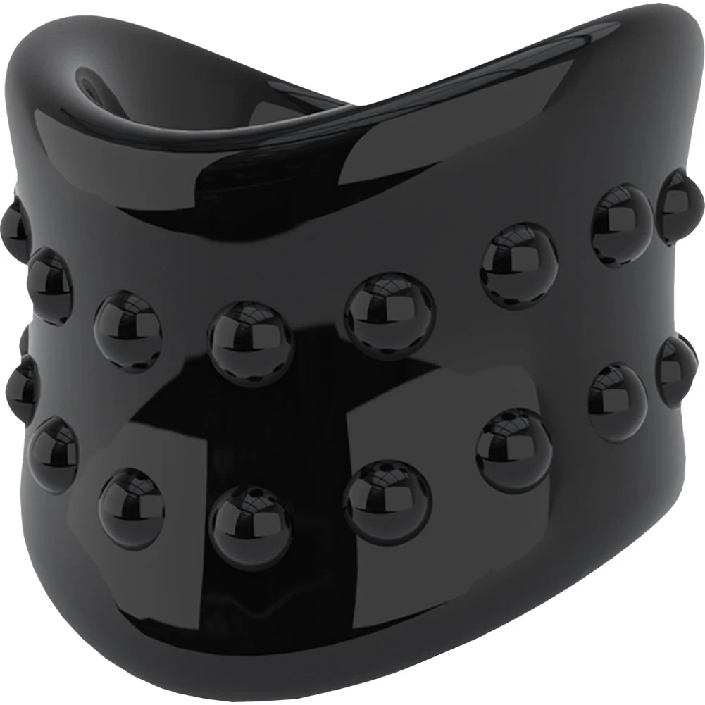 Stay Hard Beef Ball Stretcher X Long, 1.5" Diameter, Black
