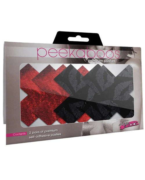 Stolen Kisses Xs - Red & BlackPack of 2
