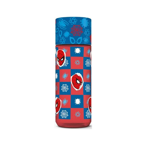 Stor Icon Ecozen Bottle 590 ML Spiderman Arachnid Grid