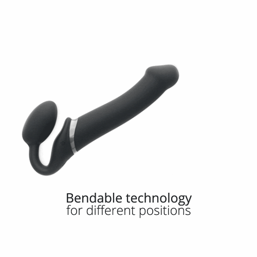 Strap On Me Vibrating Bendable Strap On