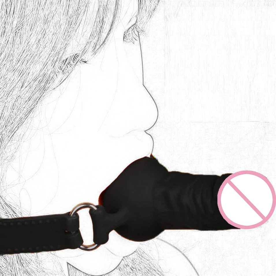 Strapon Penis Gag |BDSM Bondage Restraints