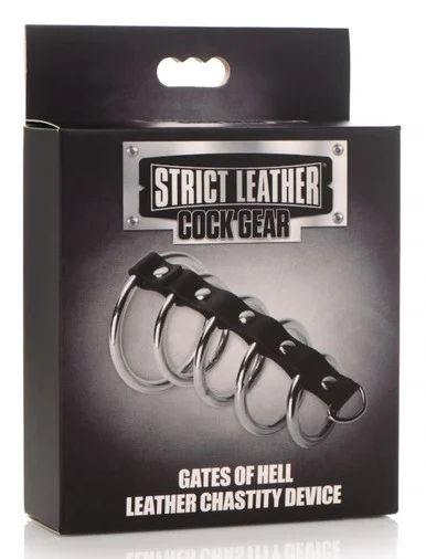 Strict Leather Cock Gear Gates of Hell Leather Chastity Device