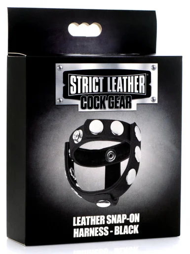 Strict Leather Cock Gear Leather Snap-On Harness
