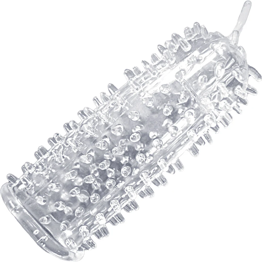 Super Sleeve No 2 Stimulating Penis Enhancer, 4.5", Clear