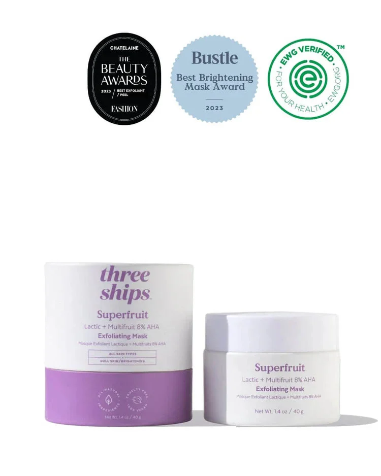 Superfruit Lactic + Multifruit 8% AHA Exfoliating Mask