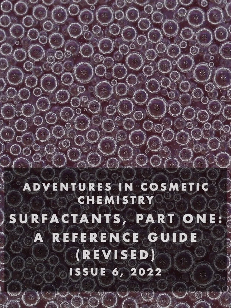 Surfactants: A Reference Guide, Part One Revised e-Zine