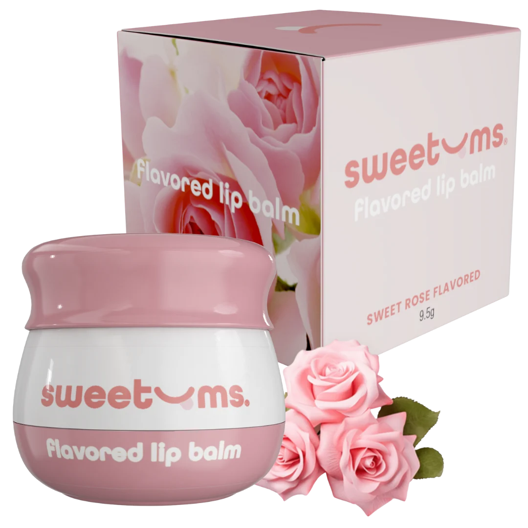 Sweet Rose Flavored Lip Balm
