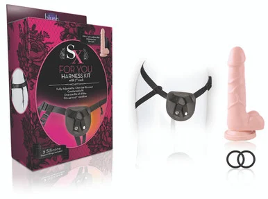 SX For You Harness Kit with 7" Dildo