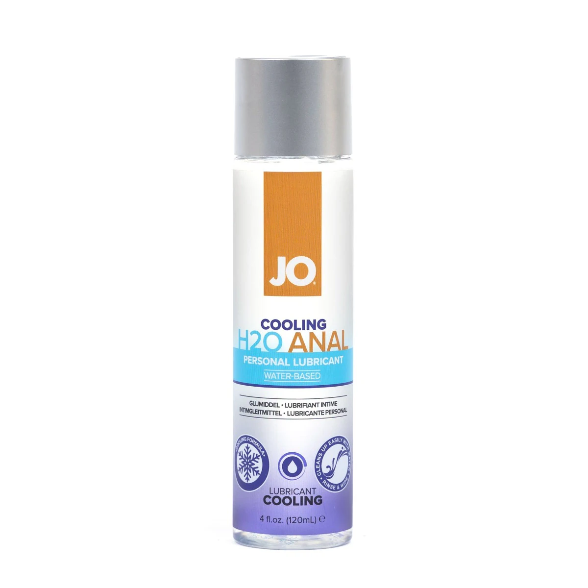 System JO H2O Anal Water-Based Cooling Lubricant 4 Fl.Oz. (120 mL)