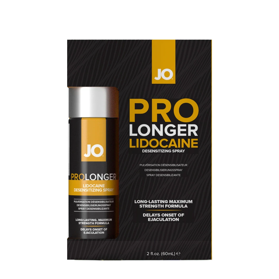 System JO Prolonger Lidocaine Ejaculation Delay Desensitizing Spray 2 Fl.Oz. (60 mL)