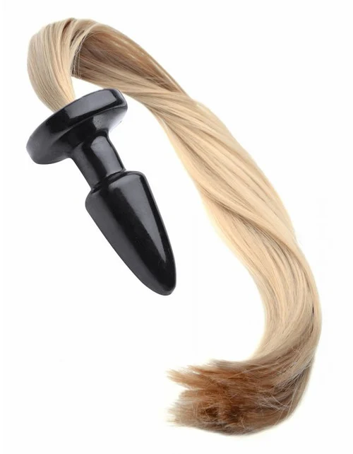 Tailz Blonde Pony Tail Anal Plug